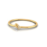 18K Yellow Gold Diamond Knot Bangle