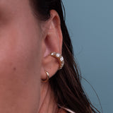 Diamond Ear Cuff 18K Yellow - 2.00ct Lab