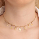 14K Love & Hope Charm Necklace